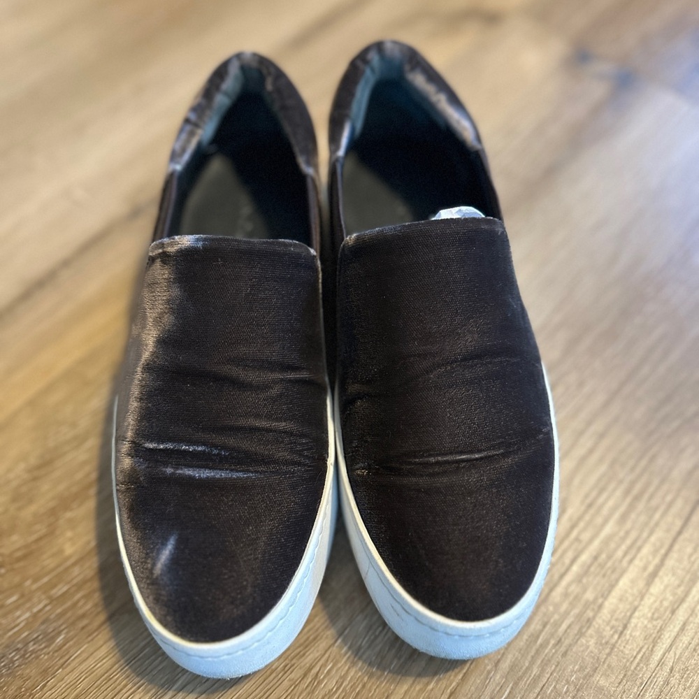 Vince Women's Brown Slip-On Sneakers